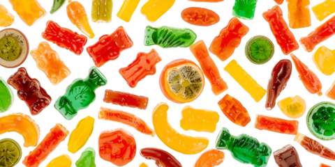 seamless pattern with candy
