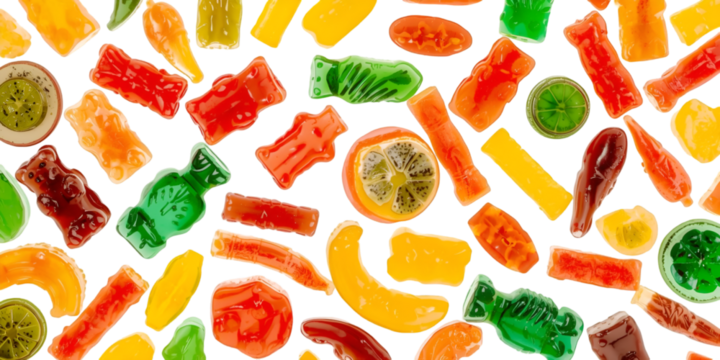 seamless pattern with candy