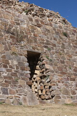 Mexico Mayan city ruins in Monte Alban near Oaxaca