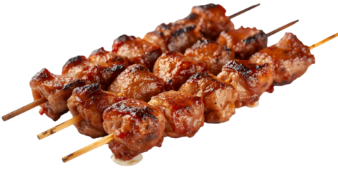 shish kebab on a skewer