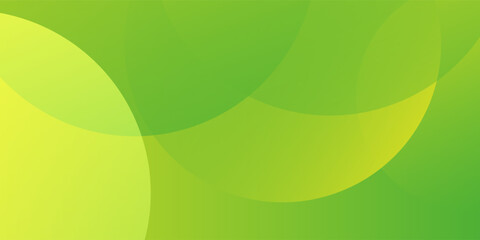 Geometric background green simple modern design shapes composition