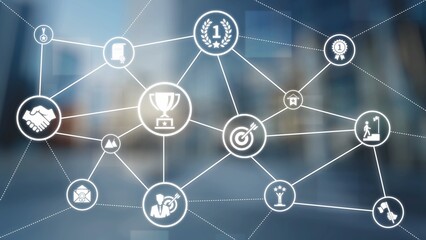 Business achievement involves goal setting, achievement milestones, and achievement recognition....