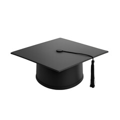 black graduation cap