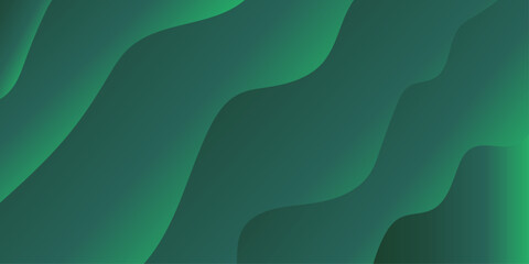 Abstract green wave pattern vector illustration with a light blue curve design backdrop for web backgrounds. nature, color, texture, water, waves, sea, flow