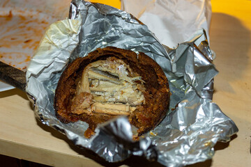 Kalakukko – Traditional Finnish Fish Pie Bread Loaf with Muikku (Vendace, Coregonus albula), Savory Heritage Dish from Savonia