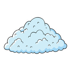 Large snow masses pile up in layers, forming heavy, white blankets that cover landscapes, rooftops, and mountains, creating a cold yet serene winter scene.
