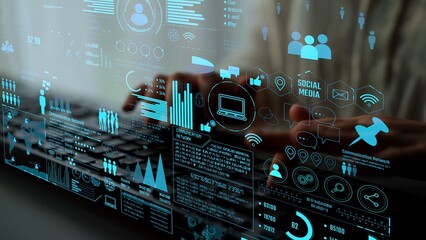 Connection network visualization showing global connection, network communication, digital connection analytic. Connect networks tool support real-time insight and improve connection system. Thunk