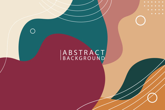 A contemporary abstract background featuring fluid, organic shapes in a soft and muted color scheme. Ideal for presentations, website headers, or branding materials seeking a modern and artistic touch