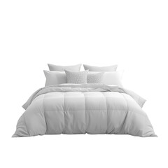 white pillow on a white background