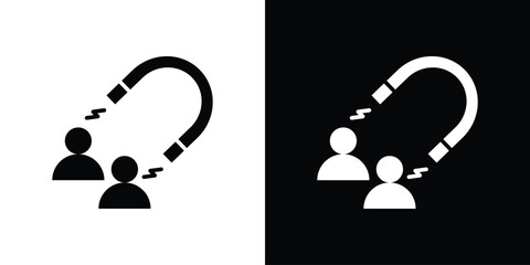 User engagement icon Concept. vector design and illustration.