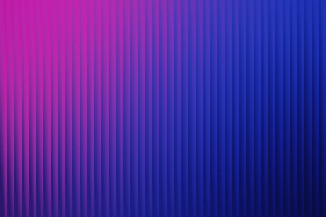 Abstract background with vertical ribbed texture in gradient pink and blue