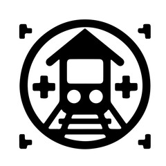 Icon of COVID-safe event station