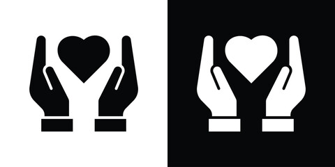 Life insurance icon Concept. vector design and illustration.