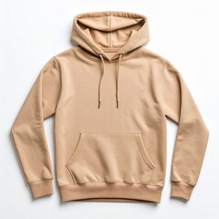 Comfortable tan hoodie perfect for casual wear or stylish layering options now