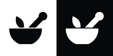 Herbal medicine icon Concept. vector design and illustration.