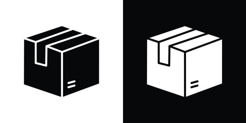 Box icon Concept. vector design and illustration.