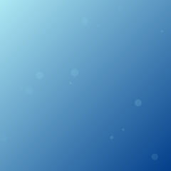 Serene Blue Gradient Background with Soft Luminous Bokeh Circles and Floating Orbs