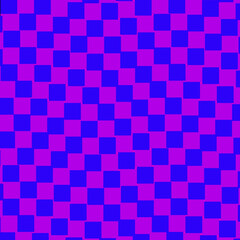 Vibrant Electric Blue and Magenta Checkerboard Pattern, a Bold and Dynamic Abstract Background