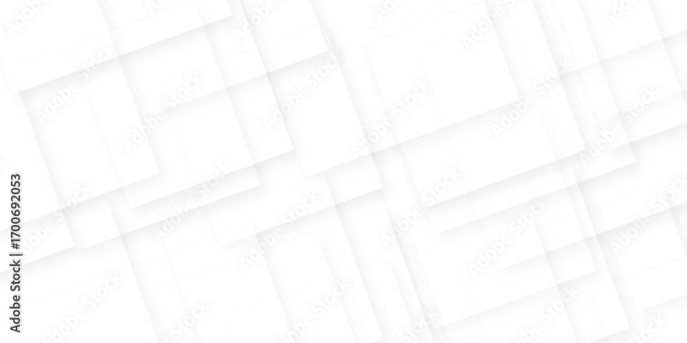 Poster abstract gradient white, gray overlap triangle geometric technology pattern. minimal rectangle rando