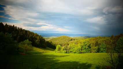 Obraz premium Landschaft der buckligen Welt, Niederösterreich (2)