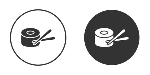 Sushi icon clipart flat designs. illustration vectors