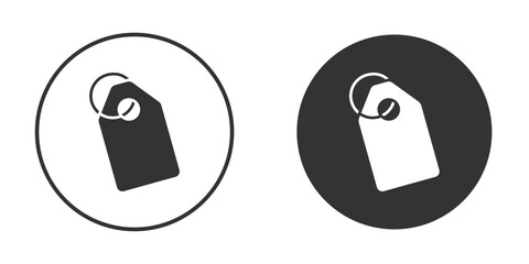 Price tag icon clipart flat designs. illustration vectors