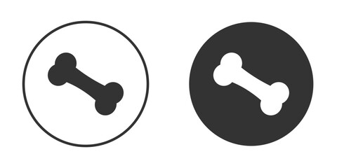 Bones icon clipart flat designs. illustration vectors