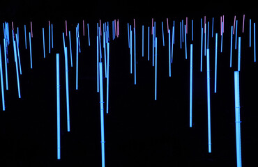 abstract blue background with lines