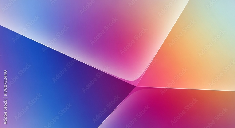 Poster minimalist background of overlapping translucent panels. modern corporate design and clean ui concep