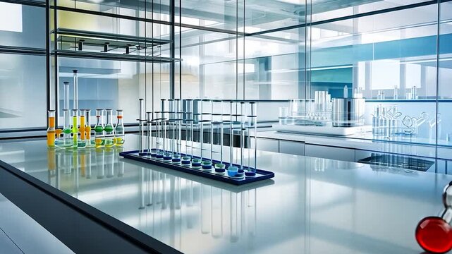 Modern Laboratory Interior
