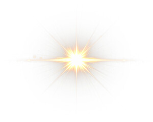 Glistering beams and sparkling rays merge with soft golden glow.