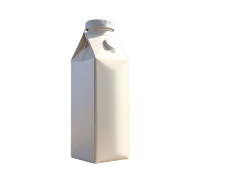 Milk blank carton - Powered by Adobe