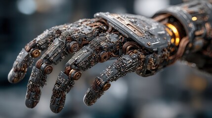 Person's finger interacting with holographic coding and data, showcasing technology and advanced software engineering on a dark backdrop