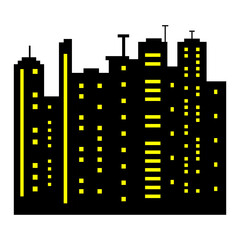 City skylines stock illustration In Silhouette, City, Urban Skyline, Cityscape, Vector