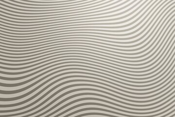 Champagne wavy stripes, colorful background. Light is coming from top right