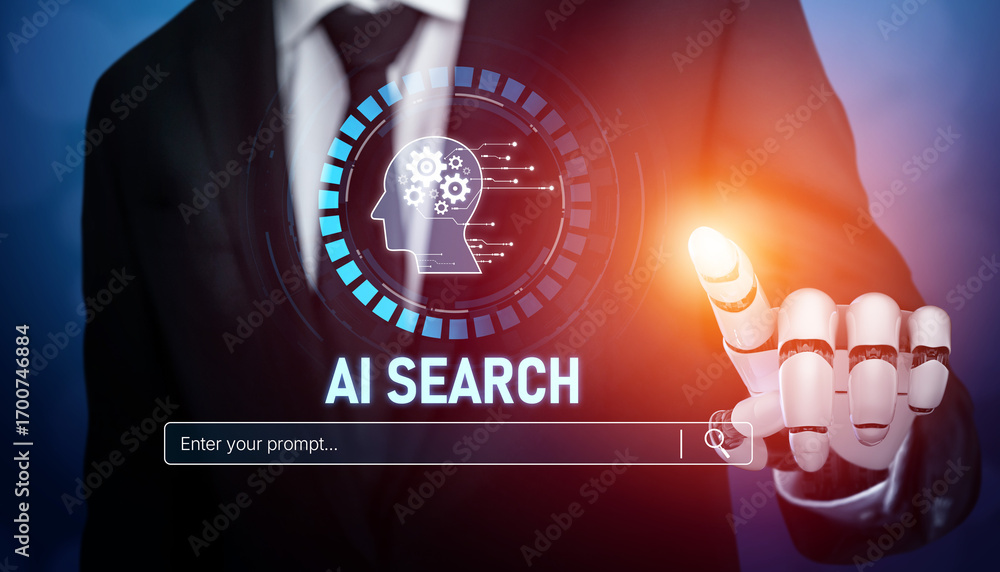 Aufkleber ai search engine enhances seo with intelligent query tools, improving data retrieval, refine results
