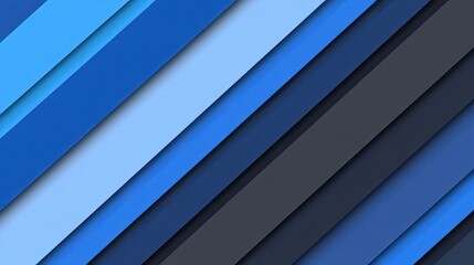 Abstract blue diagonal stripes create a modern and dynamic background, ideal for use in business presentations, website designs, or digital art projects to convey professionalism and creativity,