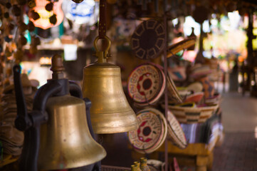 Bells and Random objects in rustic Mediterranean Old Town