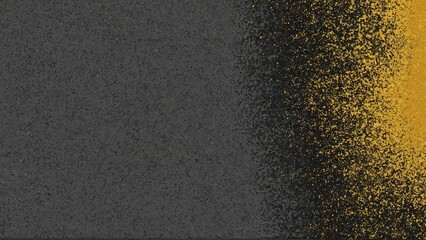Abstract grainy banner background, golden gray yellow black noise texture poster cover header backdrop design