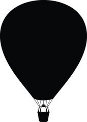 Obraz premium Hot Air Balloon Silhouette
