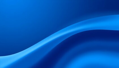 Naklejka premium Soft blue abstract background with a flowing wave pattern and gradient light and dark shades