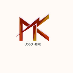 MK logo design