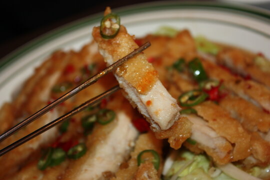 South Korean Cheongyang Chili Yuringi (Fried Chicken)