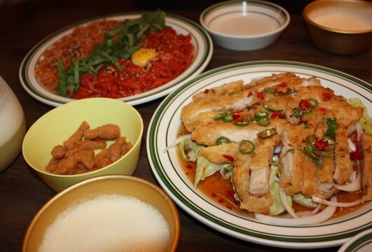 South Korean Cheongyang Chili Yuringi (Fried Chicken)