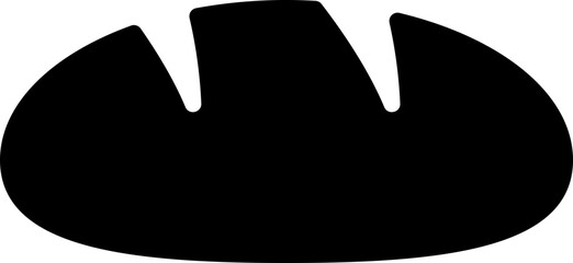 bread icon, symbol, logo
