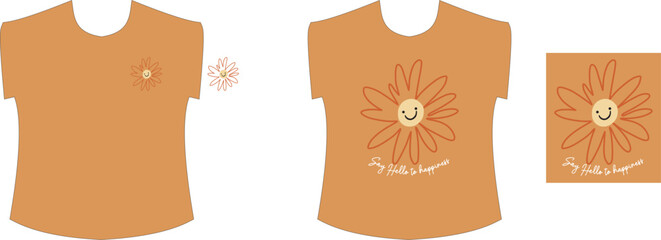 vector illustration of a man with long hair