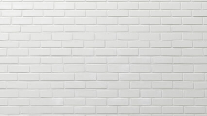 Fototapeta premium Subway Tile Texture: A clean, textured, and contemporary backdrop created by an array of rectangular, uniform ceramic tiles.