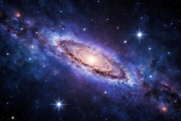 Fototapeta premium galaxy in space