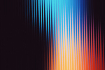 abstract art featuring vibrant vertical lines blending colors