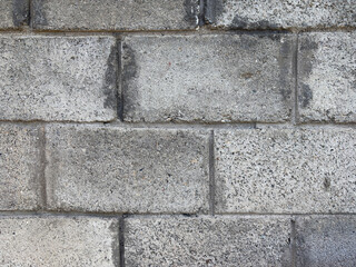 Grey Concrete Block Wall Texture
